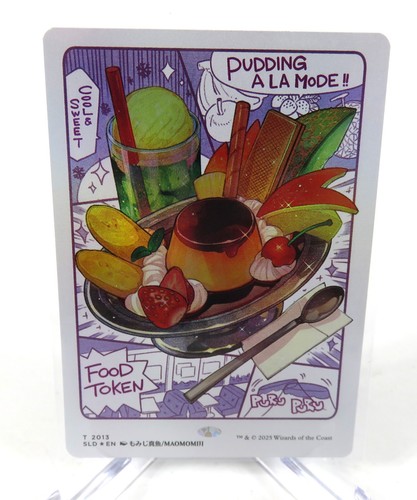 Oishii food token pudding - oishii, a