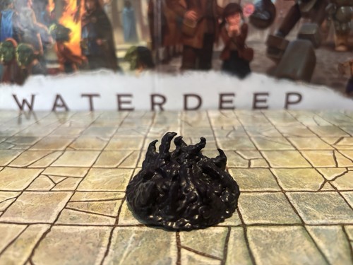Black pudding painted - d&d,