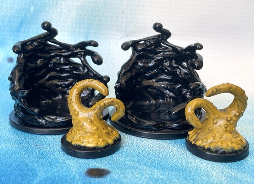 Black pudding ochre jelly - black,